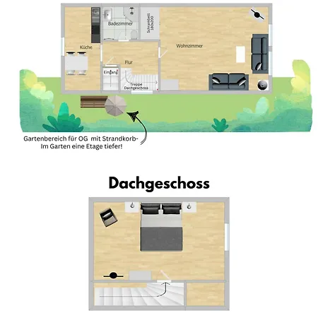Haus Hanne Obergeschoss Sylt